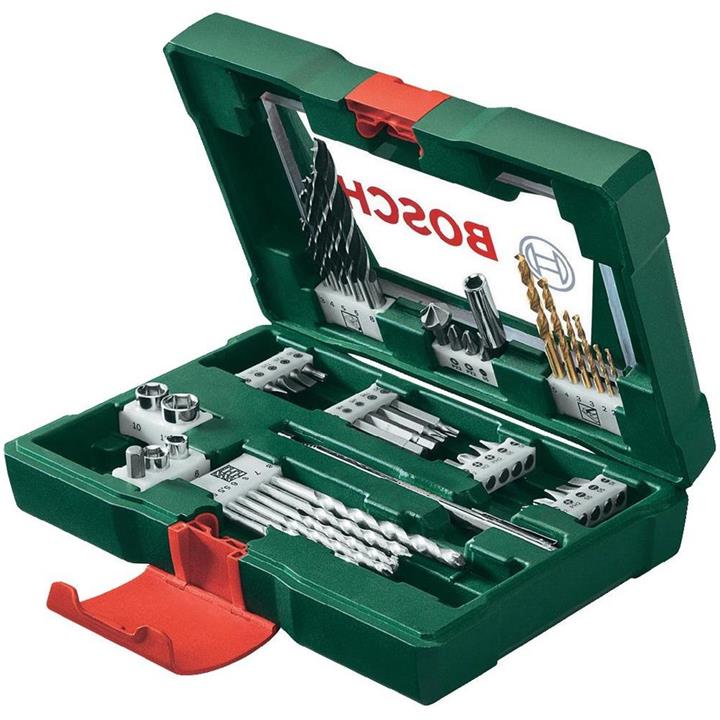 مجموعه 48 عددی ابزار بوش مدل 2607017303 Bosch 2607017303 Toolkit 48pcs